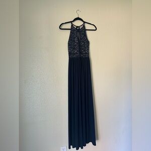 Morgan & Co. Navy Lace Dress